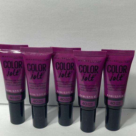 Maybelline Color Jolt Lip Paint Violet Rebel #40 - Picture 1 of 8